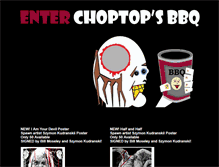 Tablet Screenshot of choptopsbbq.com